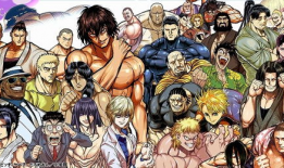 热血格斗漫画,激战巅峰，青春无悔